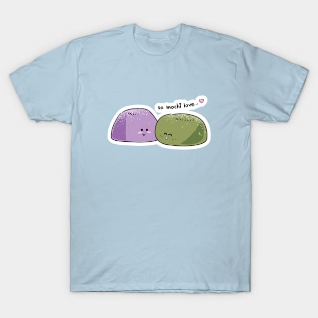 So Mochi Love T-Shirt by LittleBearArt